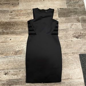 Guess body con midi dress